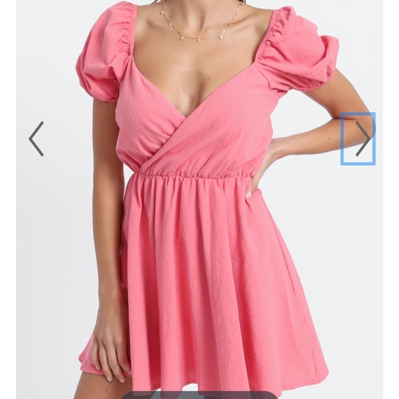 Showpo. Dresses & Skirts - Showpo Coral Kamali Dress Linen